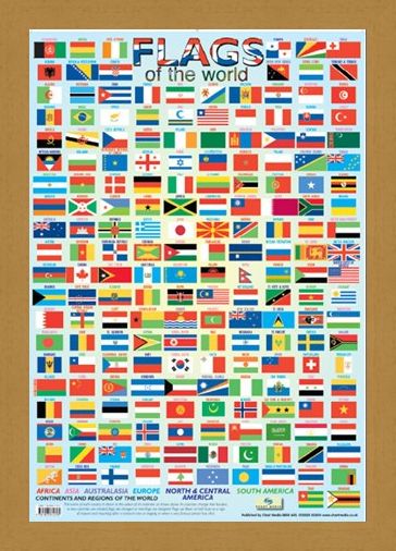 Framed Framed Fun with Flags - Flags of the World